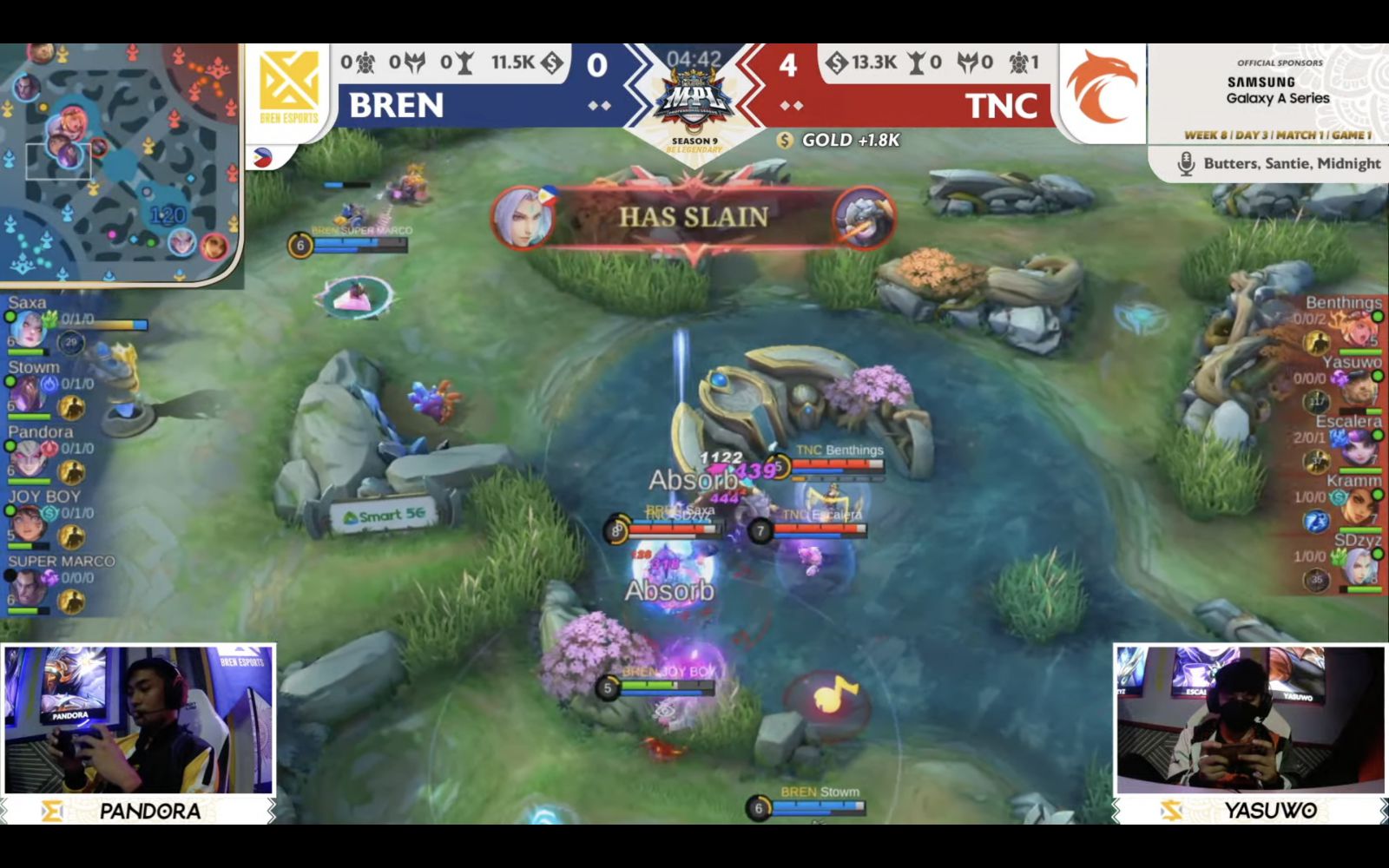 THE M2 CHAMPIONS UPSETS THE RISING PHOENIX AT THE LAST DAY OF THE REGULAR SEASON.