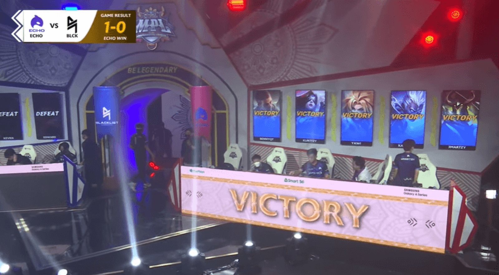 Attack on Titan. New Found Titans ECHO Demolish  Blacklist International the Second Time Around in 2-0 sweep.